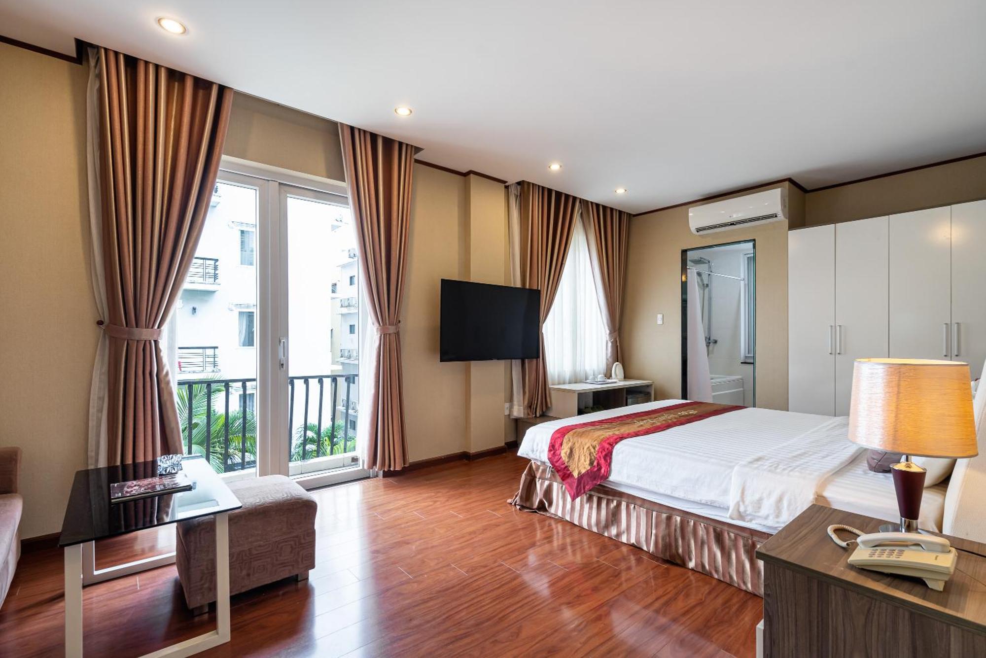 La Palma Boutique Hotel โฮจิมินห์ซิตี้ ภายนอก รูปภาพ